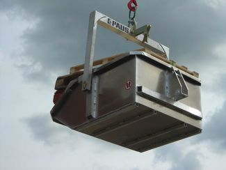 Aluminium tipping bucket